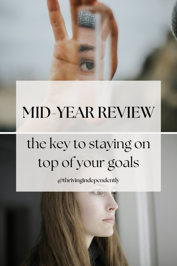 mid year review template